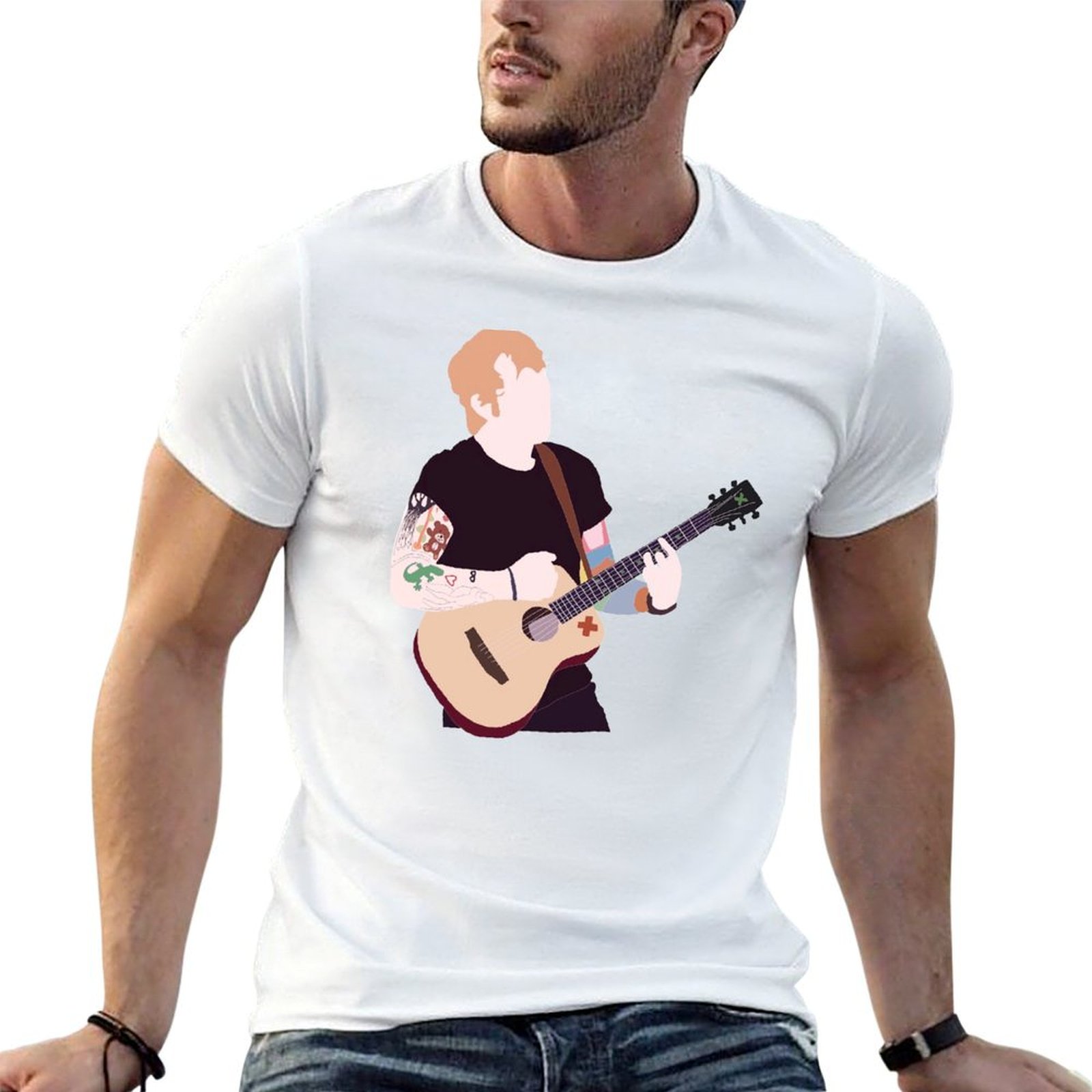 Anime Merchandise T Shirt - Official Merchandise of ed sheeran T-Shirt