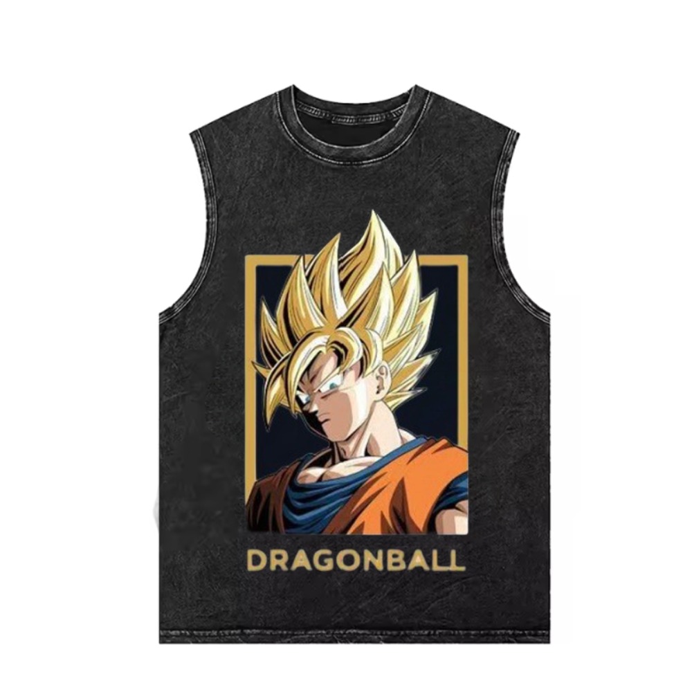 Anime Merchandise Store In Japan - New Dragon Ball Printed Men's Tank