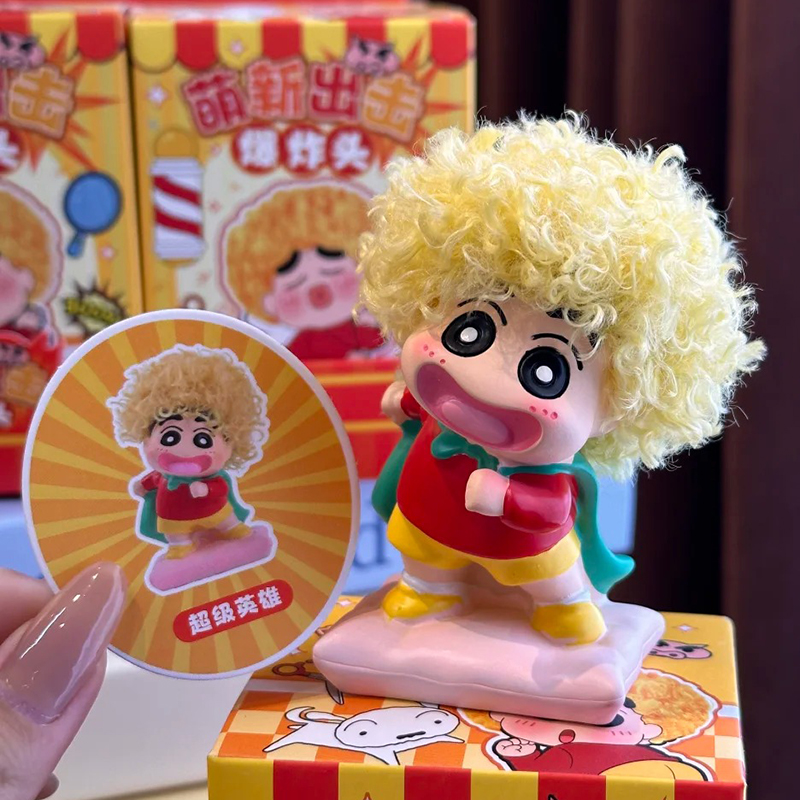 Newbie Attack Afro Crayon Shin - đánh giá và giá Anime Merchandise For Men
