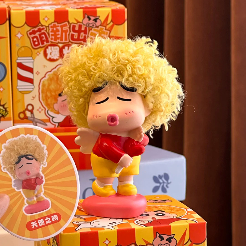 Newbie Attack Afro Crayon Shin - đánh giá và giá Anime Merchandise For Men