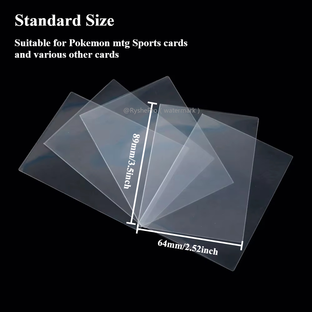 100pcs Trading Card Sleeves So - đánh giá và giá Collector Card Sleeve