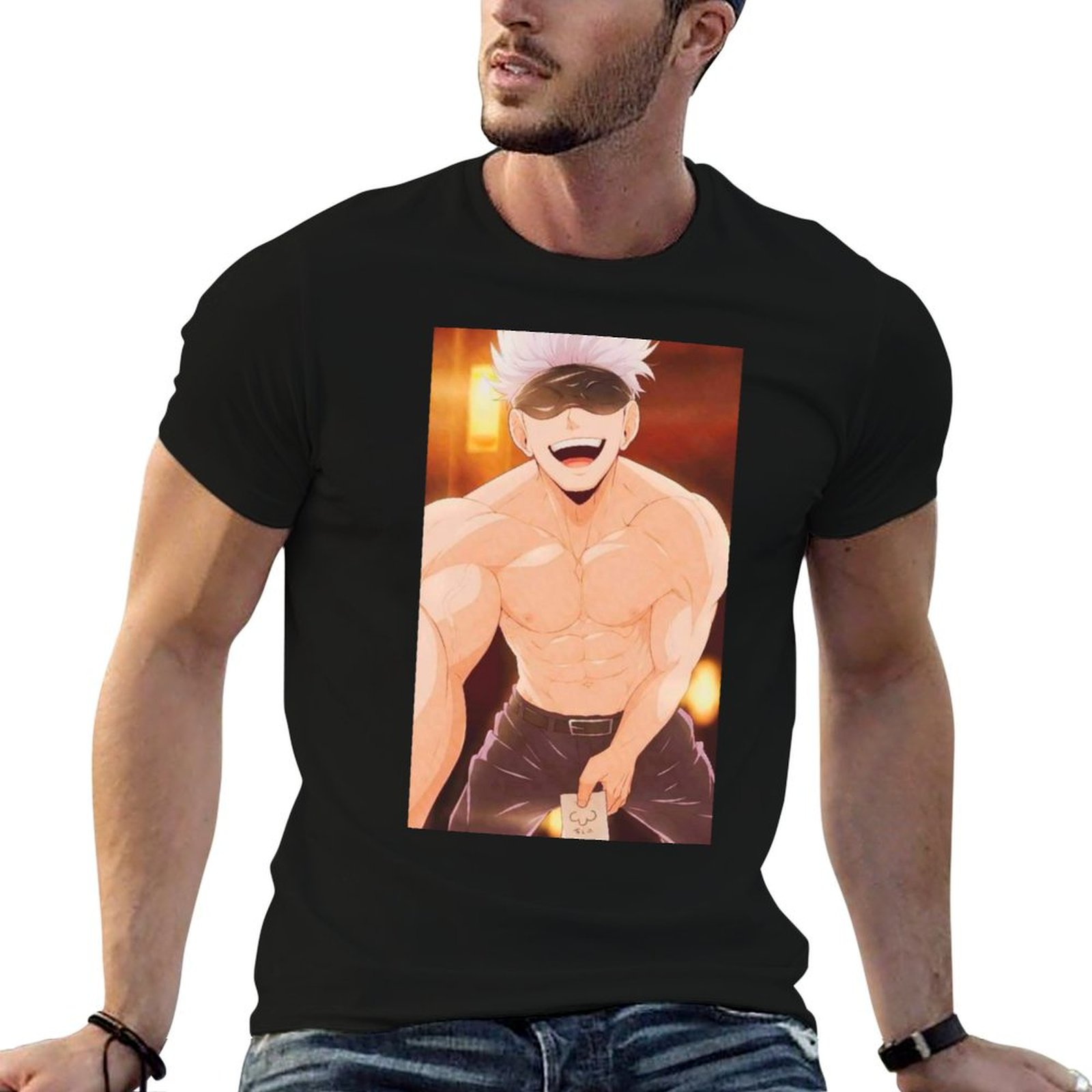 Gojo Satoru Merchandise T-Shir - đánh giá và giá Anime Merchandise For Men