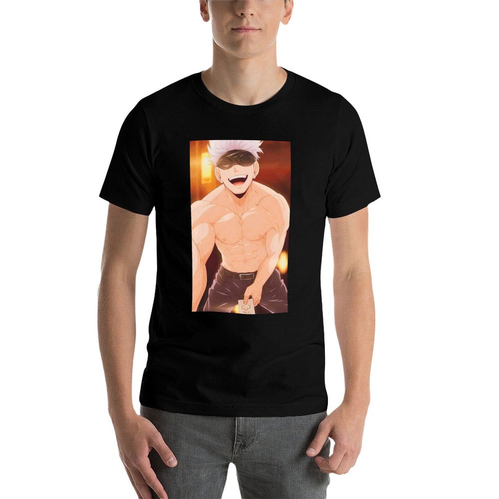 Gojo Satoru Merchandise T-Shir - đánh giá và giá Anime Merchandise For Men