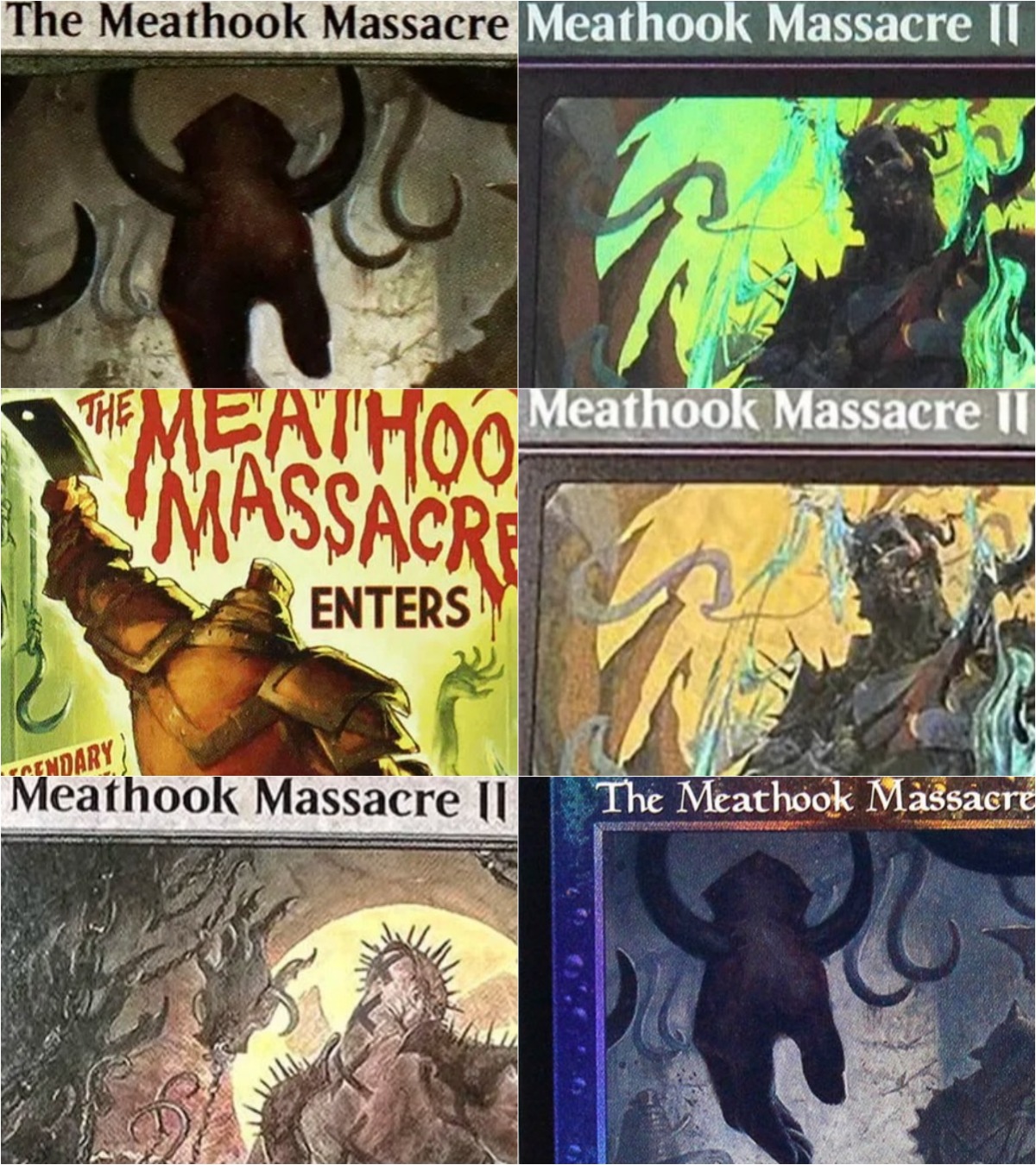 The Meathook Massacre Custom T - đánh giá và giá Themed Playing Card