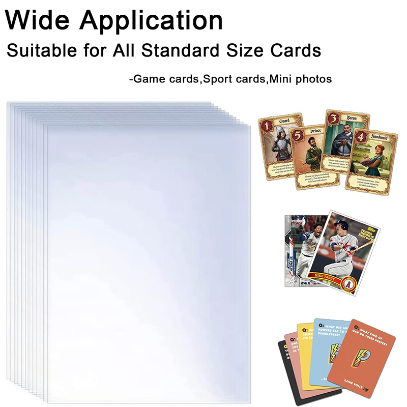 200 Pcs Transparent Playing Ca - đánh giá và giá Collector Card Sleeve