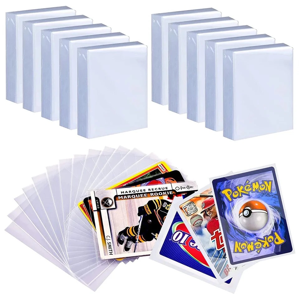 200 Pcs Transparent Playing Ca - đánh giá và giá Collector Card Sleeve