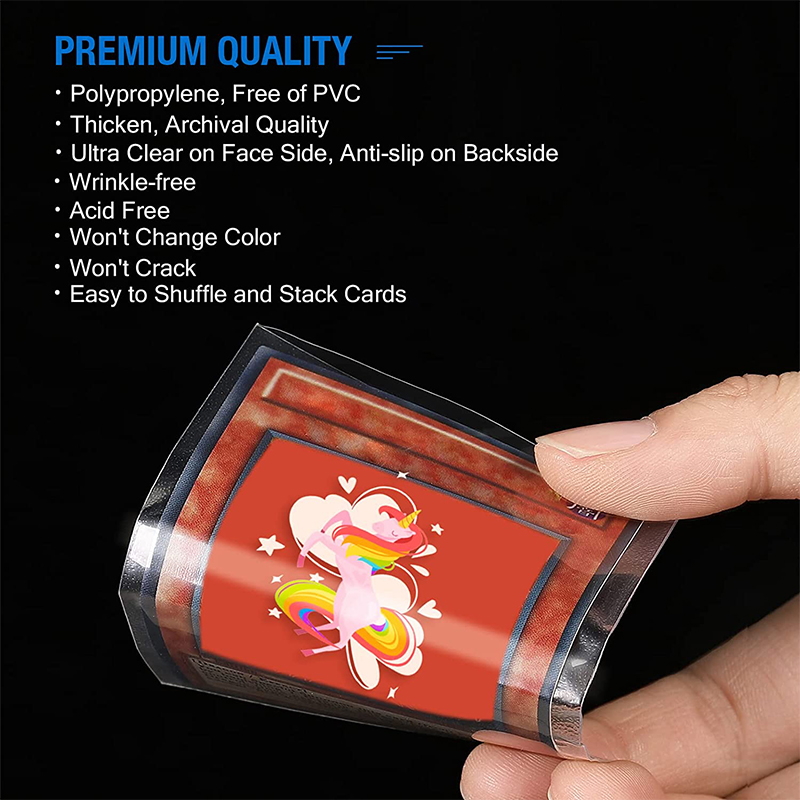 200 Pcs Transparent Playing Ca - đánh giá và giá Collector Card Sleeve