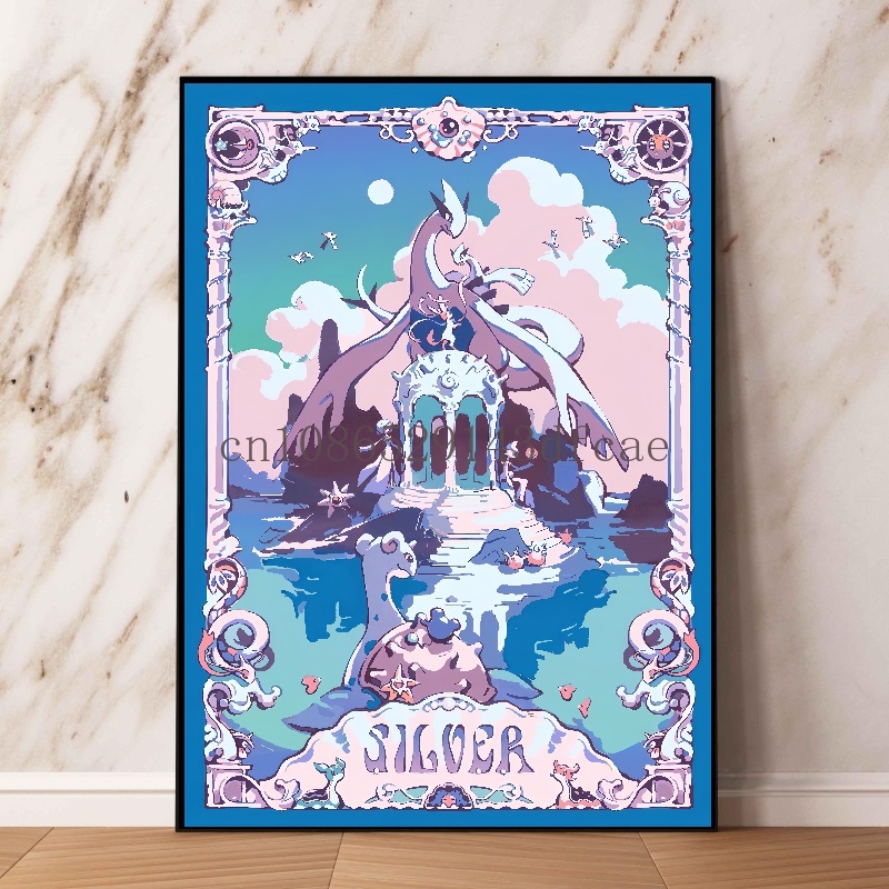 Pokemon Retro Cartoon Poster C - đánh giá và giá Pokemon Anime Merchandise