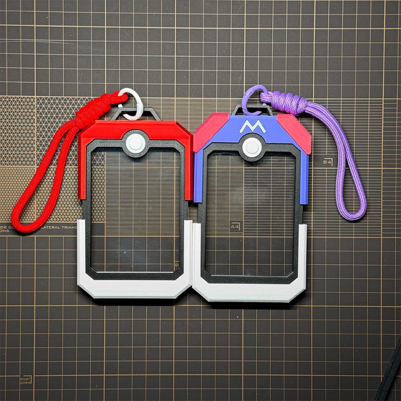 Poke Ball Vertical Card Holder - đánh giá và giá Themed Playing Card