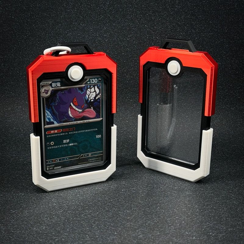 Poke Ball Vertical Card Holder - đánh giá và giá Themed Playing Card