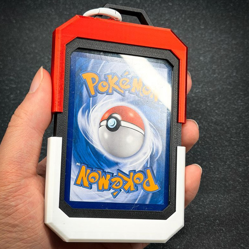 Poke Ball Vertical Card Holder - đánh giá và giá Themed Playing Card