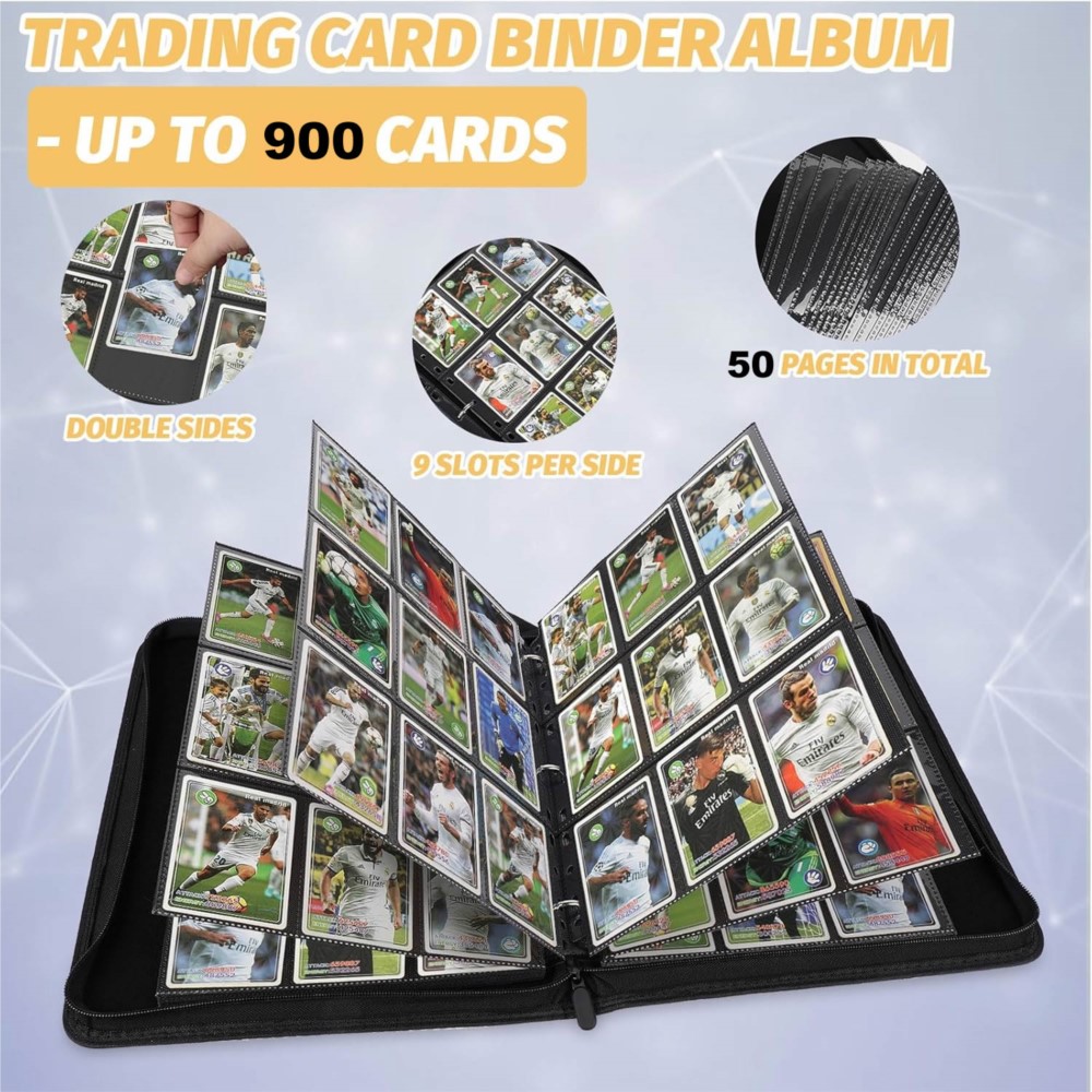 Card Binder 9 Pocket Double Si - đánh giá và giá Collector Card Sleeve