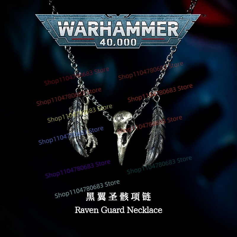 40K Raven Guard Necklace, Retr - đánh giá và giá Anime Merchandise For Men