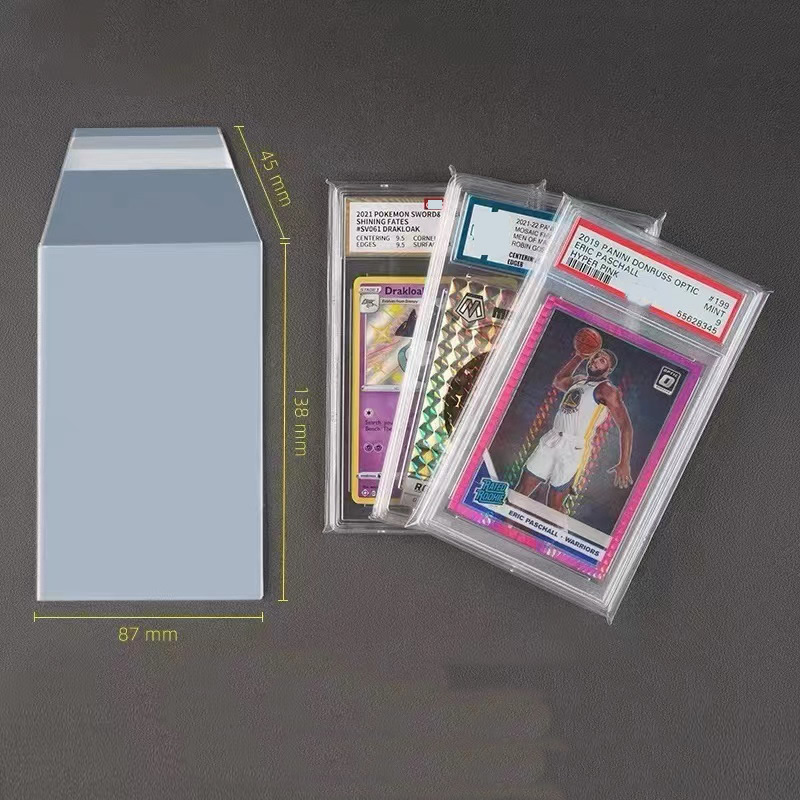 100pcs Sleeves For Graded Slab - đánh giá và giá Collector Card Sleeve