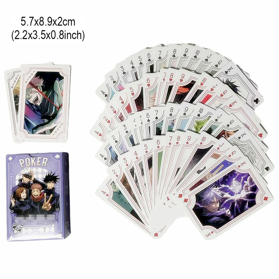Jujutsu Kaisen Playing Poker C - đánh giá và giá Themed Playing Card