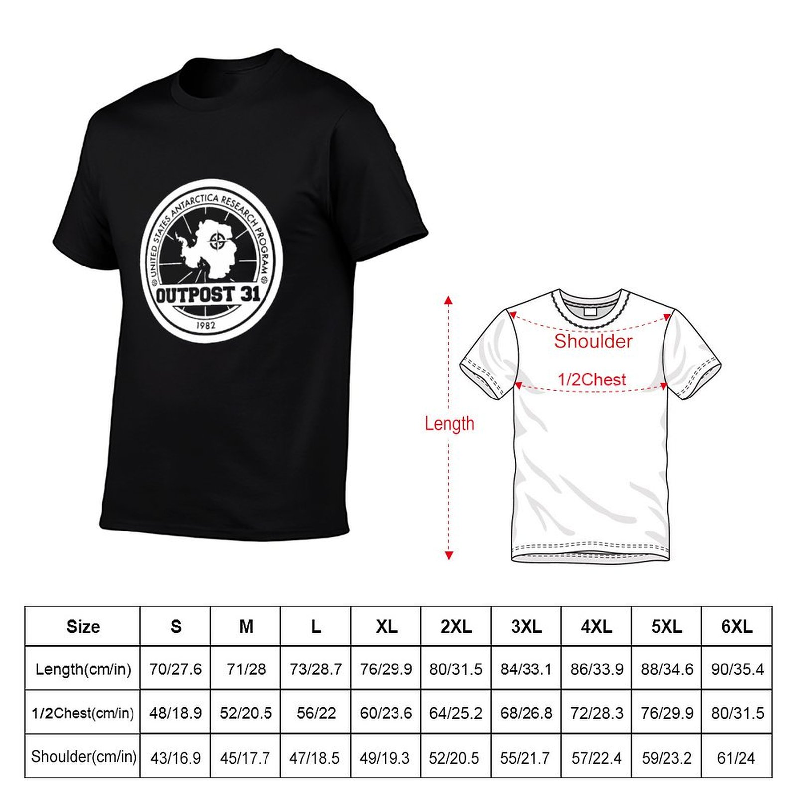 Outpost 31 Logo MERCHANDISE T- - đánh giá và giá Anime Merchandise T Shirt