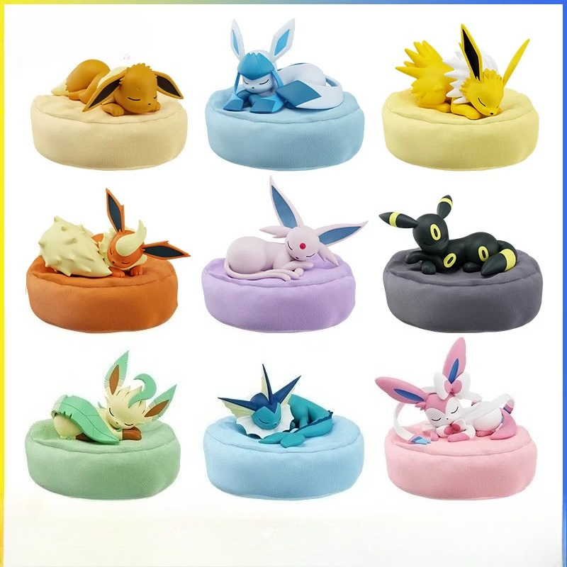 Pokemon Eevee Sleeping Positio - đánh giá và giá Pokemon Anime Merchandise