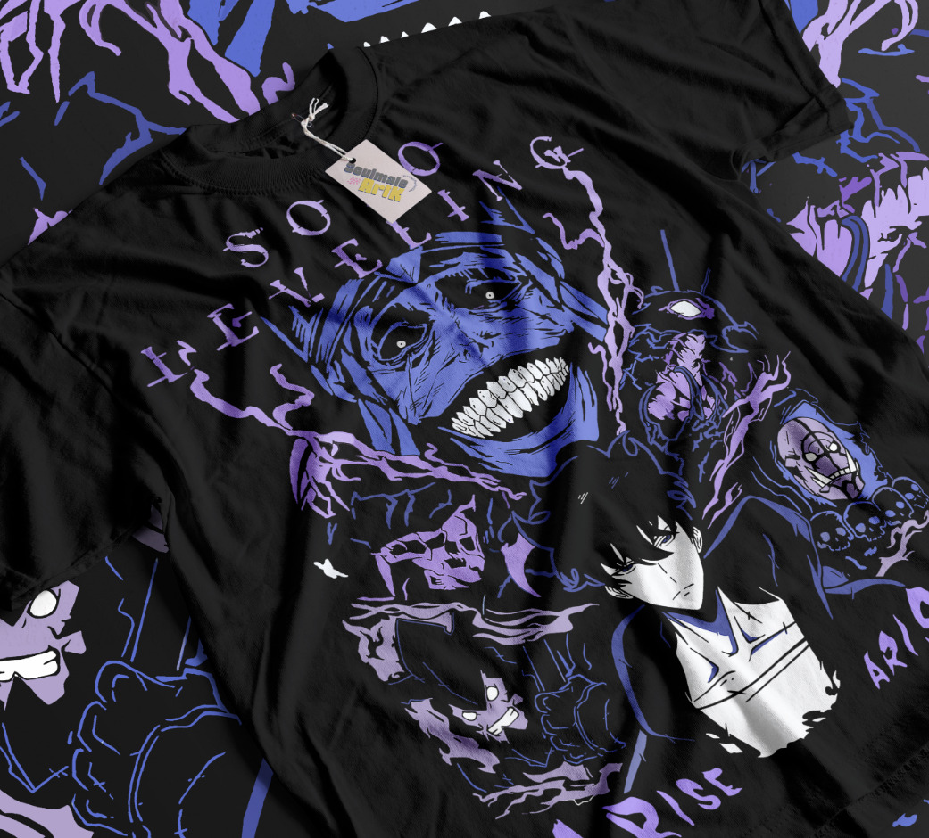 Solo Leveling T-Shirt Anime Ma - đánh giá và giá Anime Merchandise Solo Leveling