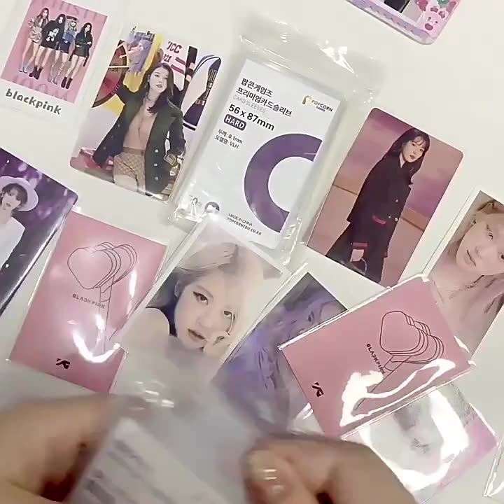 50/100Pcs Korean Card Holder P - đánh giá và giá Collector Card Sleeve